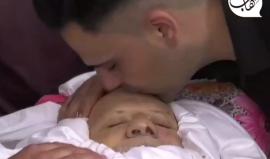 تشييع جثمان الصحفي الفلسطيني خالد العمايرة من مدينة دورا جنوب الخليل الذي توفي إثر نوبة قلبية