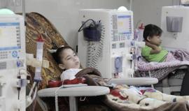 مرضى غسيل الكلى في غزة