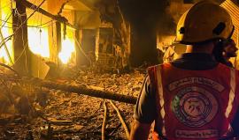 الدفاع-المدني في غزة