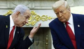 ترامب كما بايدن يوفر للمجرم نتنياهو غطاء لمواصلة إبادة قطاع غزة.jpg