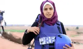 الشهييدة الصحفية مريم أبو دقة