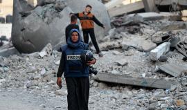 الصحفيات في قطاع غزة