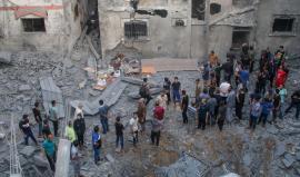 أحد مجازر الاحتلال في غزة