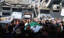 تشييع القائد القسامي رائد سعد