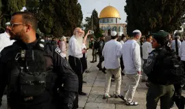 اقتحام عدد من المستوطنين المسجد الأقصى المبارك