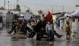 أحد شوارع قطاع غزة