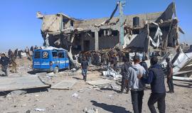 شهداء وإصابات من الشرطة في قصف "إسرائيلي" استهدف مركز شرطة الشيخ رضوان