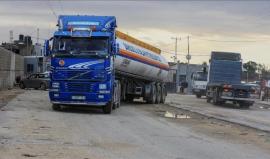 دخول 8 شاحنات غاز طهي إلى غزة