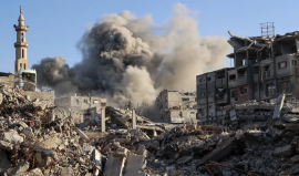 من قصف الاحتلال على قطاع غزة