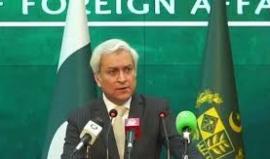 المتحدث باسم وزارة الخارجية الباكستانية، طاهر حسين أندرابي