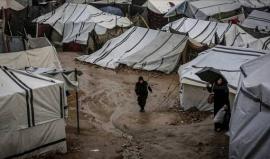 غرق خيام النازحين في غزة