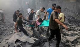 شهداء وجرحى جراء استهداف الاحتلال لمواطنين بمخيم المغازي