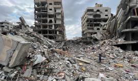 دمار واسع في قطاع غزة جراء حرب الإبادة الجماعية