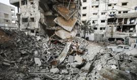 اثار عدوان الاحتلال على غزة