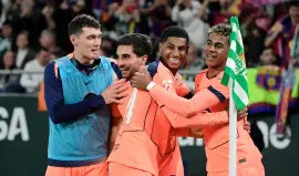 لاعبو برشلونة