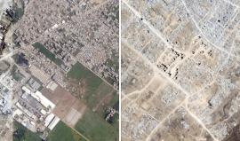 الأقمار الصناعية توثق.. الاحتلال دمّر أكثر من 2500 مبنى ومنشأة في غزة رغم وقف إطلاق النار