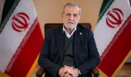 الرئيس الإيراني، مسعود بزشكيان