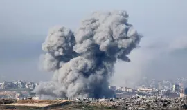 الغارات الإسرائيلية على قطاع غزة - أرشيفية-