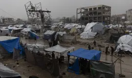 خيام في غزة