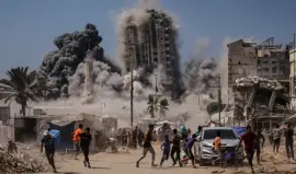 غارات إسرائئيلية على غزة "أرشيف"