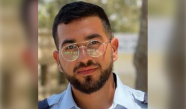 الأسير الإسرائيلي ران غويلي في قطاع غزة