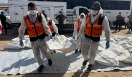 الأدلة الجنائية في غزة تطالب بإدخال أجهزة "DNA" للتعرف على جثامين الشهداء