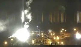 محطات أوكرانيا النووية تخفض إنتاجها بعد هجوم روسي واسع