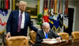 المطلوب للجنائية الدولية، مجرم الحرب "نتنياهو" في البيت الأبيض