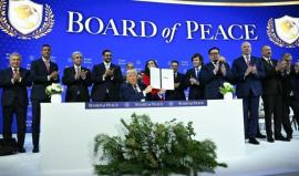 ترامب يعتزم عقد أول اجتماع لقادة "مجلس سلام غزة