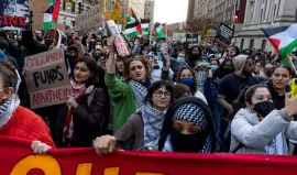 تصاعد التعاطف مع الفلسطينيين داخل الولايات الامريكية