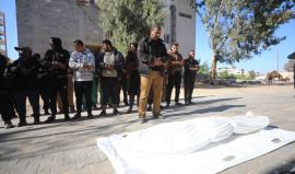 تشييع شهيد ارتقى برصاص الاحتلال في مدينة غزة هذا الأسبوع