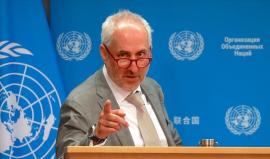 المتحدث باسم الأمين العام للأمم المتحدة ستيفان دوجاريك