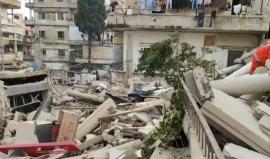 انهيار مبنى