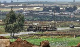 آليات الاحتلال تتوغل قرب صيدا الجولان جنوب سوريا