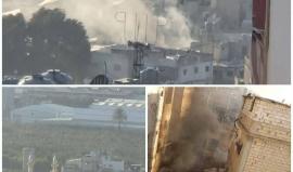 غارة إسرائيلية استهدفت مخيم عين الحلوة