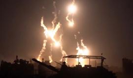 الاحتلال يقصف غزة