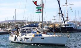 إحدى سفن أسطول الصمود 1