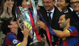 مرشح لرئاسة برشلونة يروج لعودة ميسي