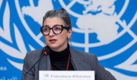 المقررة الأممية فرانشيسكا ألبانيز