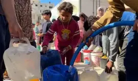 ازمة المياه في غزة