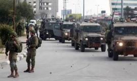 مواجهات مع قوات الاحتلال بنابلس واقتحامات بعدة مناطق بالضفة