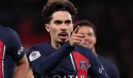 البرتغالي فيتينيا لاعب فريق باريس سان جيرمان