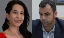 عمر شاكر وزميلته ميلينا أنصاري