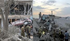 الدمار في إيران والأراضي المحتلة جراء الحرب