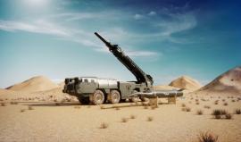 صاروخ "فتاح 2" الذي قصفت به إيران القواعد الأمريكية بالمنطقة