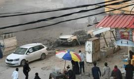 لحظة قصف السيارة