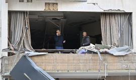 من وقع قصف بالضاحية الجنوبية لبيروت