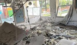 تضرر عدة مباني بسقوط رؤوس عنقودية إيرانية وسط "إسرائيل"