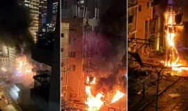 موجات صاروخية إيرانية متتالية تضرب "تل أبيب" والاحتلال يشن غارات على لبنان