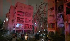 قصف صاروخي إيراني على "عراد" جنوب فلسطين